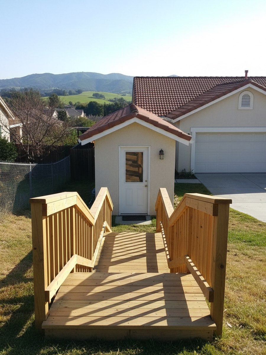 Deck Installation completed by Skyline Deck Solutions in Oakhurst, CA