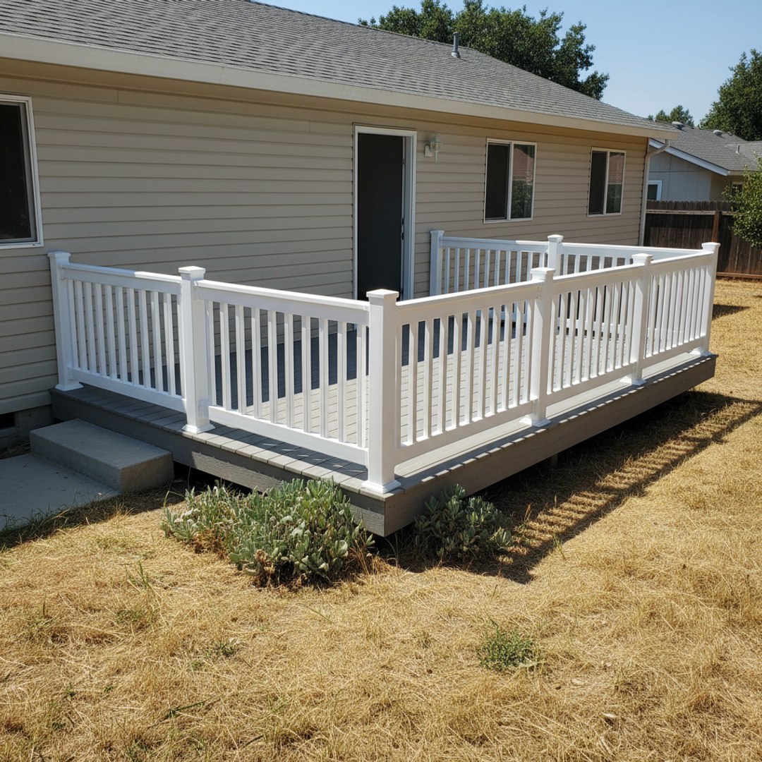 Deck Waterproofing & Flashing completed by Skyline Deck Solutions in Chowchilla, CA