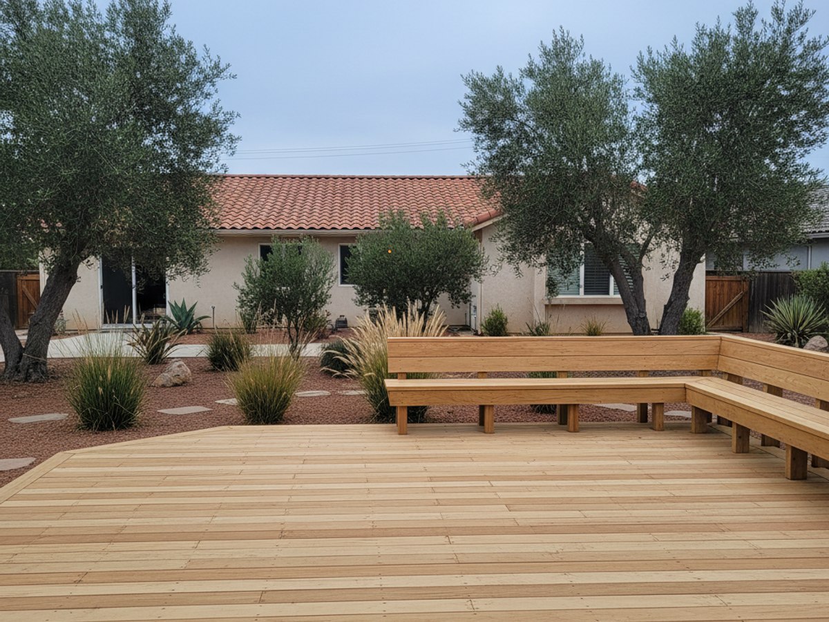 Deck Waterproofing & Flashing completed by Skyline Deck Solutions in Selma, CA