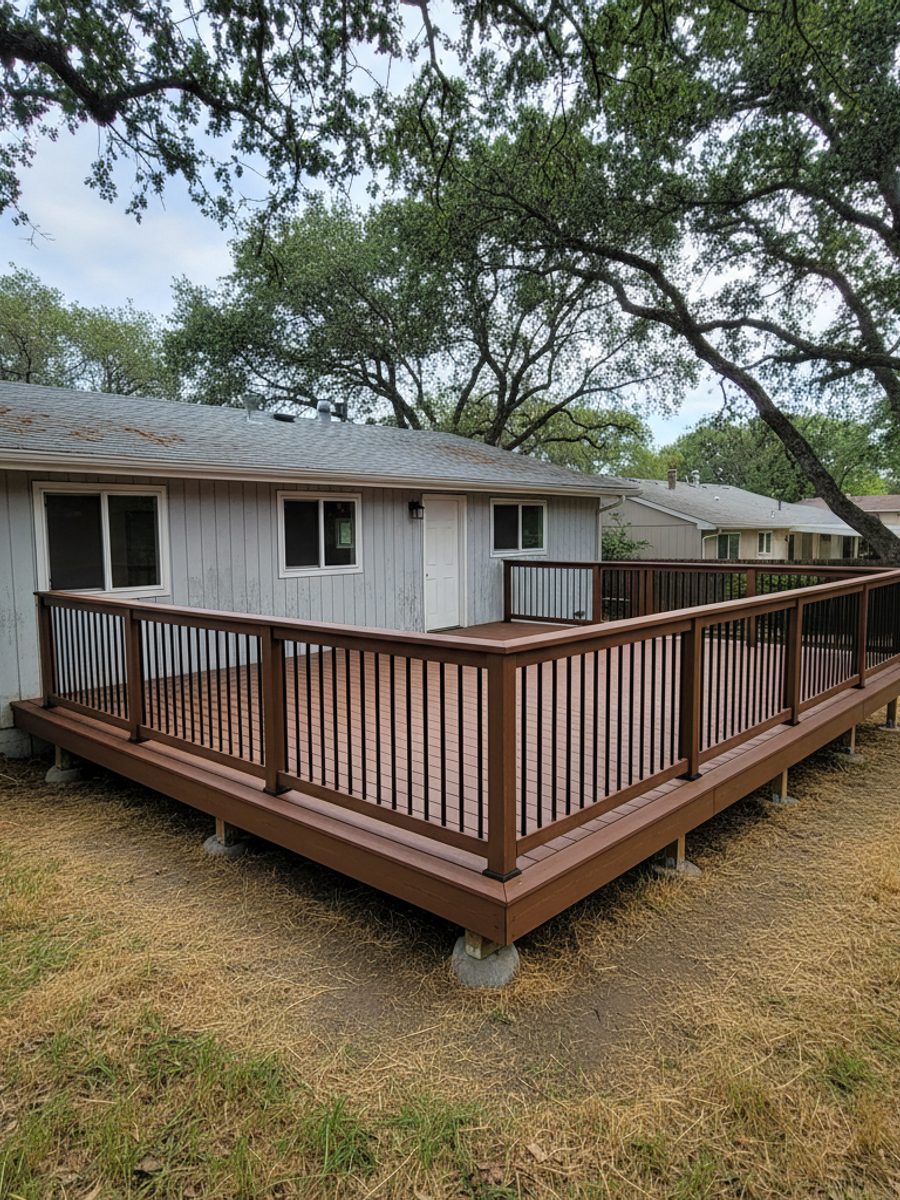 Deck Repair completed by Skyline Deck Solutions in Oakhurst, CA